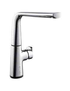 Aromo Juego Monocomando para Mesada de Cocina con Pico Móvil y Accionamiento Táctil Cromo – FV 0411.04/D8-CR